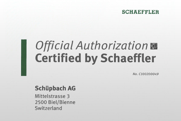 Schüpbach, Schaeffler-Partner